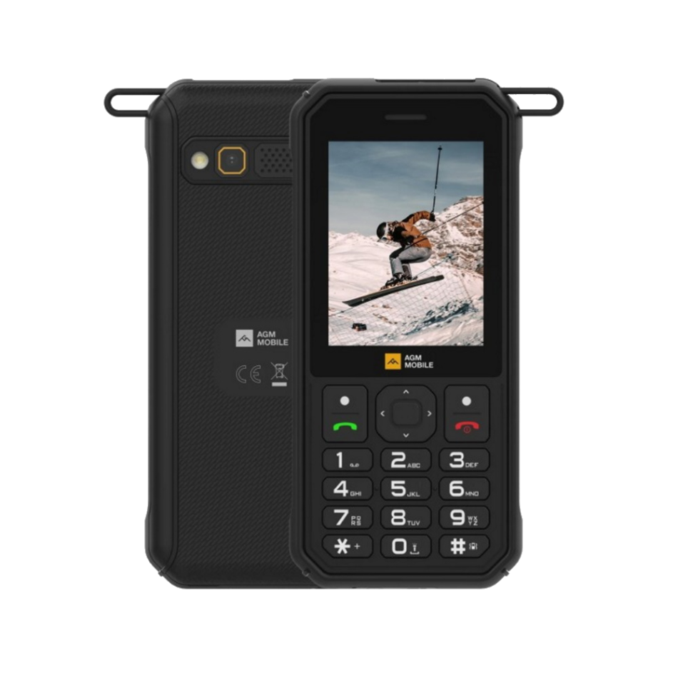 Кнопочный смартфон AGM M11 черный